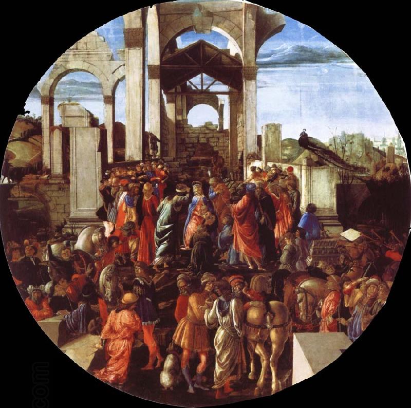 Sandro Botticelli The adoration of the Konige China oil painting art